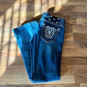 Miss me boot cut jeans in size 30